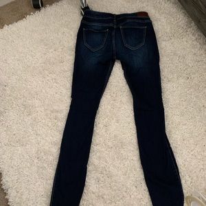 Low rise hollister ripped jeans